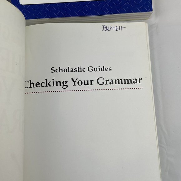 Scholastic Educational Guides Grammar Spelling Writing Reports and Math on Call - Picture 4 of 8